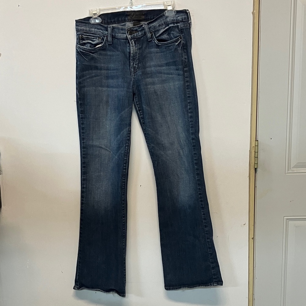 Lucky Brand Indigo Wide Leg Jeans